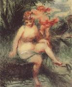 Venus and Cupid (Allegory), Pierre Renoir